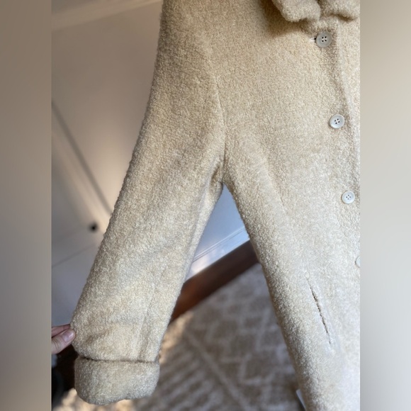 Anne Klein Coat Pennylane Vintage Longline Wool Cottage Quiet Scandi Parisian - Picture 11 of 11